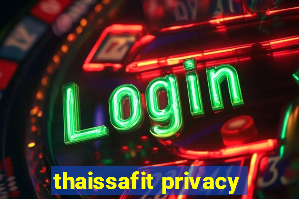 thaissafit privacy